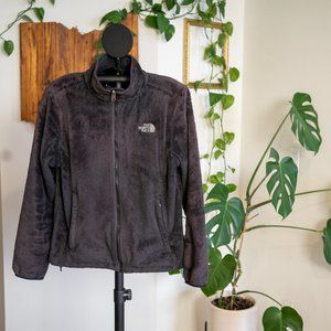The North Face Fuzzy Brown Long Sleeve Women's Jacket